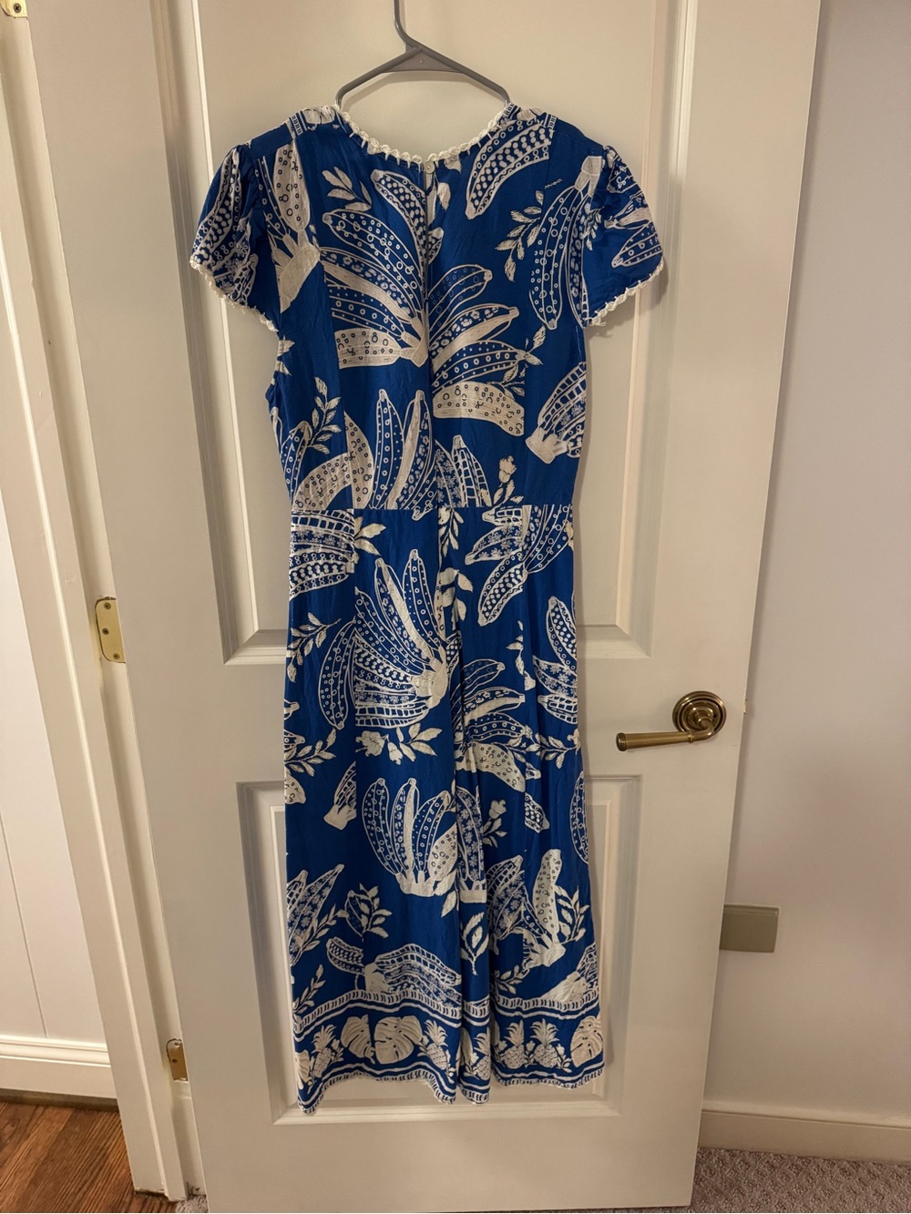 Farm Rio Lace Banana midi dress, L - Picture 4 of 4
